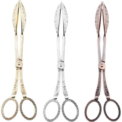 Buffet Tongs Stainless Steel Buffet Party Catering Serving Tongs Kitchen Tongs Salad Tongs Cake Tongs Bread Tongs