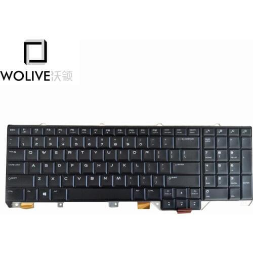 Brand new Laptop keyboard for DELL M17X US Layout keyboard with backlight in stock