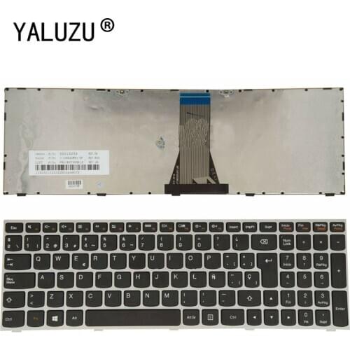 SP Layout Keyboard FOR LENOVO B50-30 B50-40 B50-70 B50-45 Silver frame