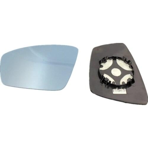 Wide View Rear View Mirror Blue Auto Dimming Side Mirror Glass with Heater LED Steering Light for Skoda Karoq