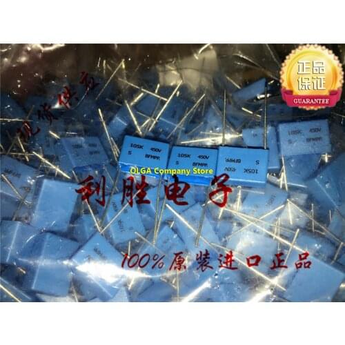 The original box BC MKP372 1 uf membrane capacit u0 105/630 v 5% P = 22.5 mm