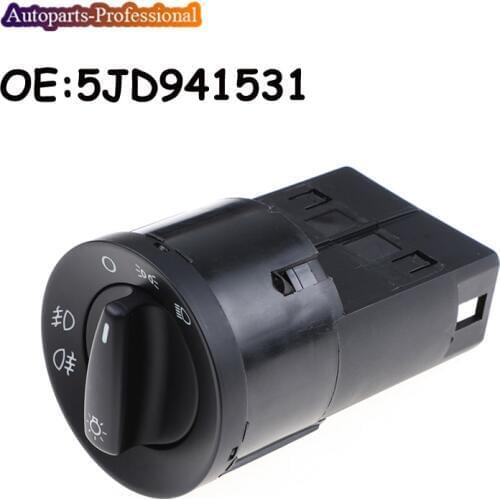 Auto accessorie 5JD941531 5JD 941 531 For SKODA Fabia Octavia 1996 - 2014 Roomster Praktik SuperB Headlight Fog Lamp Switch Knob