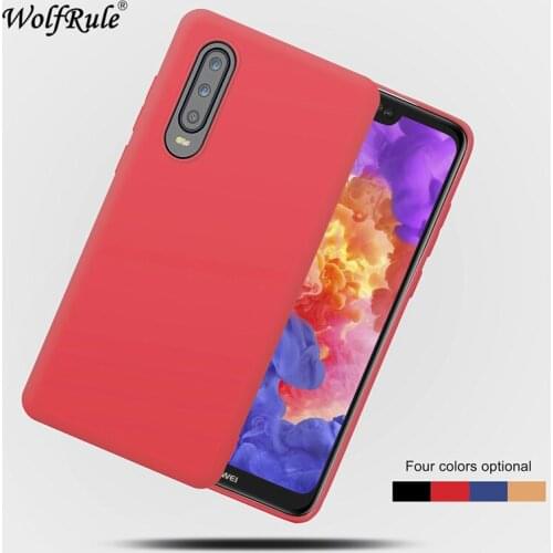 SFor Huawei P30 Case Soft-touch Soft Liquid Silicone TPU Microfiber Case For Huawei P30 Cover Case For Huawei P30 ELE-L29 ELEL09