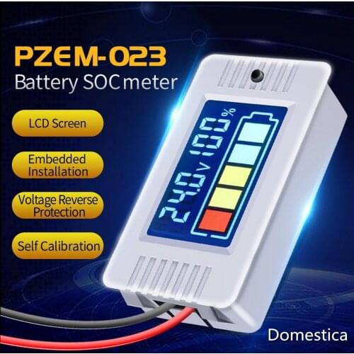 Digital Voltmeter Voltage Reverse Protection Self Calibration High Quality Household Tools 72.3X40X41.5MM Accessories 1PCS