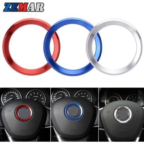Car Styling Decoration Ring Steering Wheel Trim Circle Sticker For BMW X1 E84 F48 X3 E83 F25 X4 F26 X5 E53 E70 F15 X6 E71 F16 M