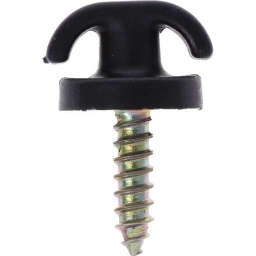 K0AF 2 Pcs Universal Car Rear Envelope Cargo Net Tie Down Hook Ring Loop Hanging