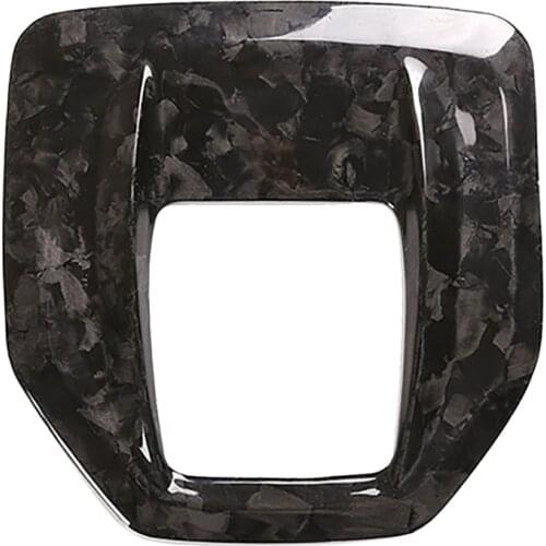 Forged Pattern Style for Alfa Romeo Giulia Stelvio 2017-2019 Interior Center Console Gear Shift Panel Cover Trim Sticker