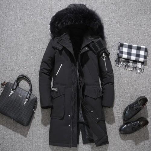 2019 Fashion Brand Winter Men Down jacket Casual Mens Down jacket And Coats Thick Parka Men Outwear Down jacket Male Clothing