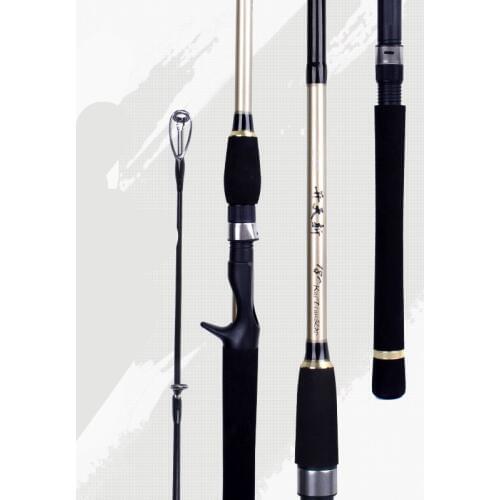 Lure Rod Telescopic Fishing Rod H Tone Superhard Pit Road Distance Throwing Fishing Pole Casting/spinning Reel and Canes Set