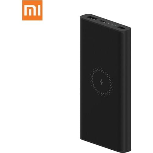 Xiaomi Wireless Power Bank 10000mAh Youth WPB15ZM USB C Powerbank 10000 Qi Fast Wireless Charging Powerbank For Smart Phones