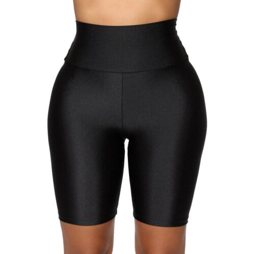 2019 Fashion Trend Women Compression Exercise Shorts Tights Quick Dry Fitness Gym Skinny Simple High Waist Sportswear Trousers