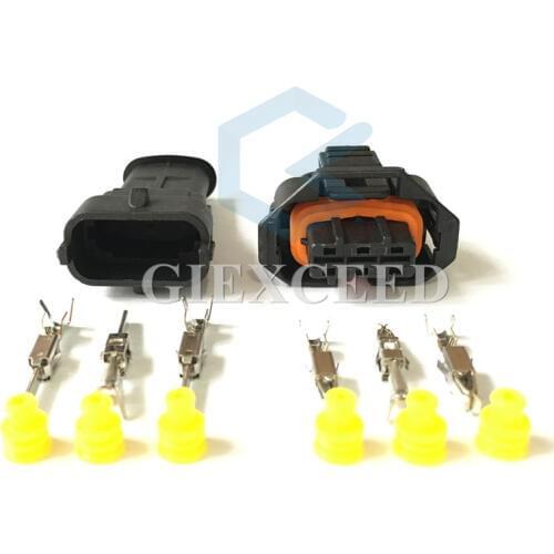2 Sets 3 Pin 1928403966 Automotive MAP Sensor Plug For Ford Falcon BA / BF Aux XR6 Turbo Model Bosch