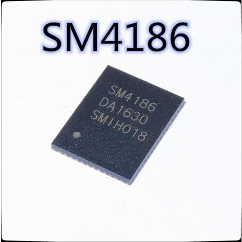 2PCS) SM4186 QFN-56 LCD chip 100% New and original