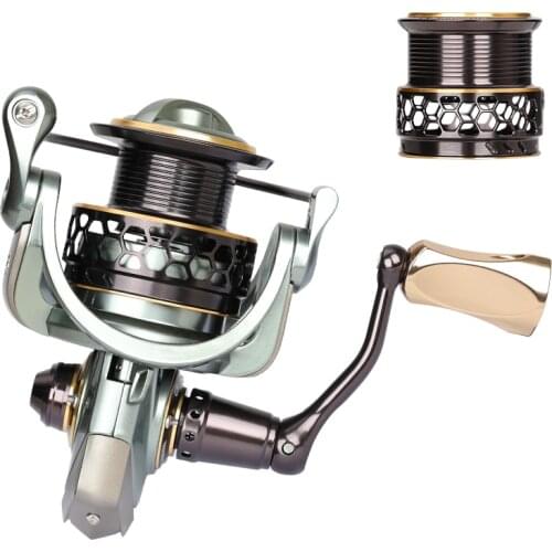 3000 Metal Fishing Wheel Super Light Spinning Reel Long Casting Freshwater/Seawater Dual-purpose 6KG Braking Fishing Reel Pesca