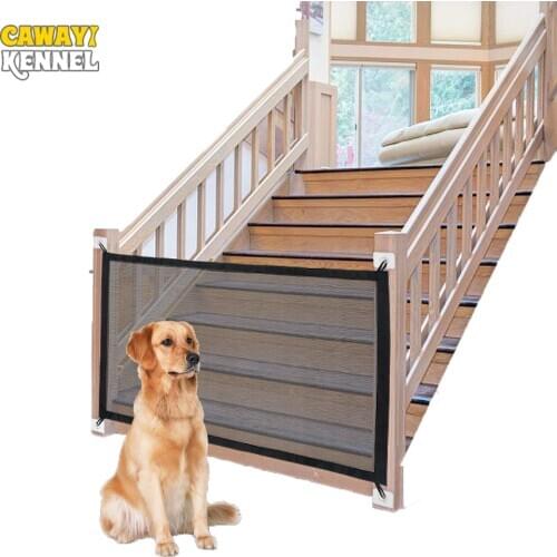 Dog accessories, pet fence, household dog isolation door, portable folding dog barrier safety protection fence