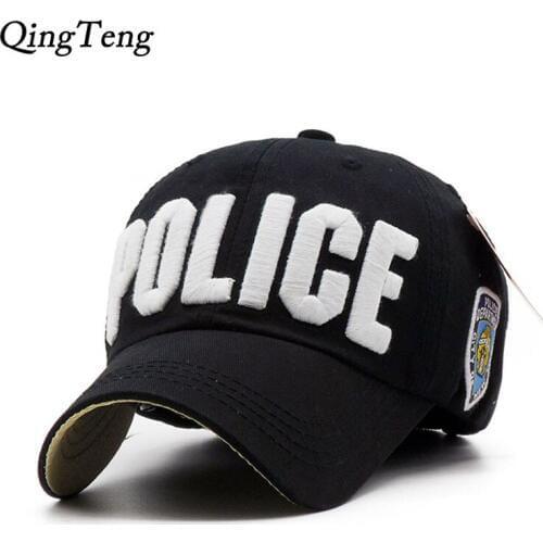 Hot Children Police Baseball Cap Kids Boys Girls Snapback Hats Casual Cotton Letter Sports Caps Adjustable Hip Hop Sun Caps