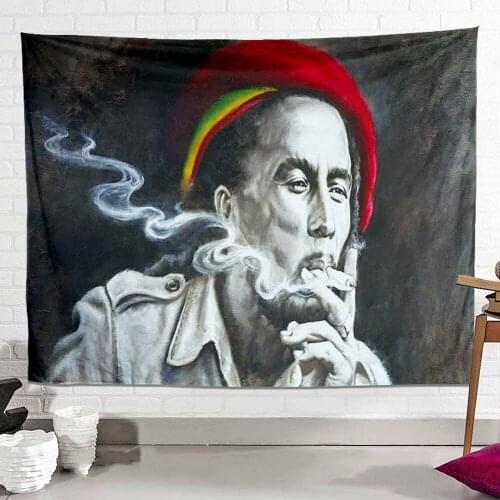 Bob Marley Music Festival Poster Canvas Paintings Reggae Art Banners Flags Wall Hanging Rock Band Bedroom Bar Cafe Wall Decor A1