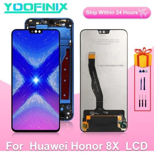 For Huawei Honor 8X Display LCD Touch Screen Digitizer For Honor View 10 Lite LCD JSN-L22 JSN-L11 Display Replacement Parts