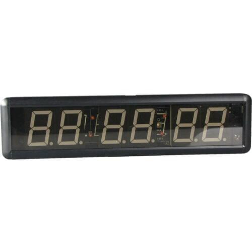 Fedex Free Shipping gym interval timer 2.3" 6 day clock timer alarm digital clock led countdown timer