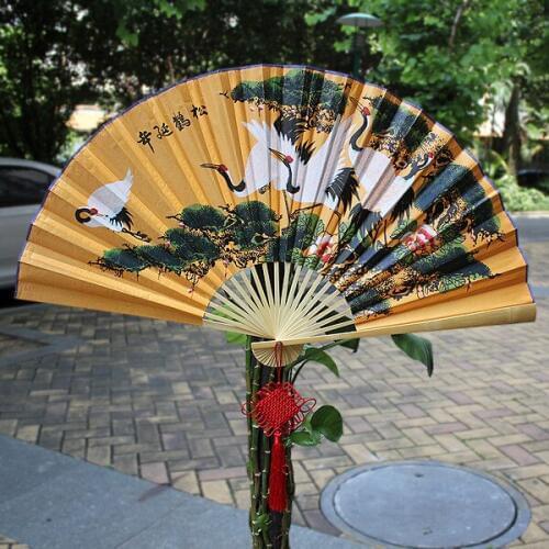 Chinese decorative fan, Home Furnishing Room Chudo Will Hang Fan Decoration Wall fan