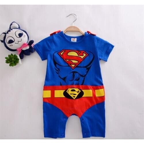 Short-sleeved creeping suit for boys and girls, short-sleeved Jumpsuit for babies and toddlers XP0016