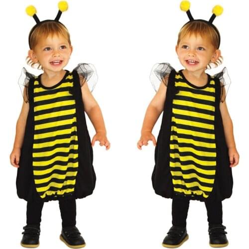 Umorden Toddler Infants Bumble Honeybee Bee Costume Cosplay Halloween Fancy Dress Outfit