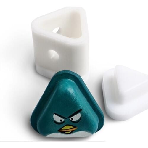 Handmade Leather DIY Tools Triangle Leather Bell Mold Vegetable Tanned Shaping Knife Template Type Drawing Pattern