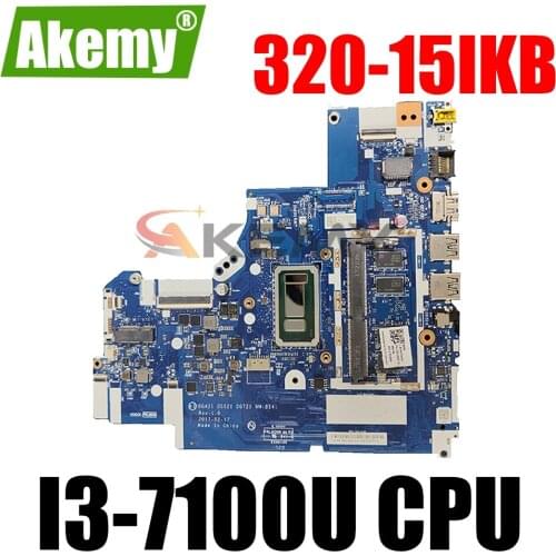 Laptop motherboard For Lenovo Ideapad 320-15IKB I3-7100U Mainboard 5B20N86263 NM-B241 DDR4