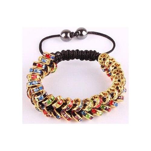 NEW arrival! women hot micro pave CZ Disco Crystal Bracelet fasion Gift jewelry Discount