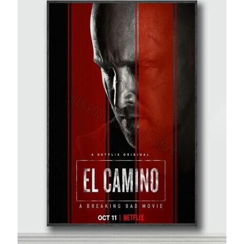 NJ169 El Camino A Breaking Bad Movie Silk Posters and Prints wall art Art Poster Home Decor