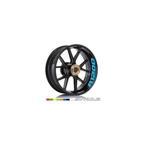 New Motorcycle tire reflective sticker creative wheel rim logo decal moto Decorative accessories for BMW R1200GS R1200RT R1200RS