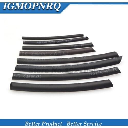 5Meter Heat Shrink BLACK 0.6mm 0.8mm 1mm 1.5mm 2mm 2.5mm 3mm 3.5mm 4mm 4.5mm Heatshrink Tubing Tube Sleeving Wrap Wire