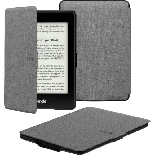 Kindle Case Denim Skin PC Back Smart Cover for Kindle Paperwhite 1/2/3 Magic Case for All Paperwhite DP75SDI Prior to 2018