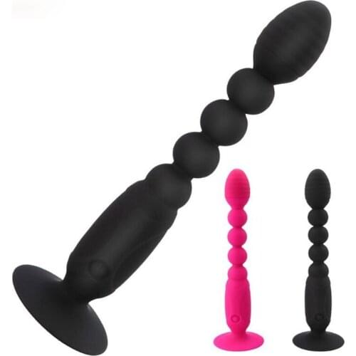 G-Spot Massage Vibrator Anal Plug Sex Toys for Gay Women Anal Toys Vibrating Silicone Plug Clitoris Stimulator