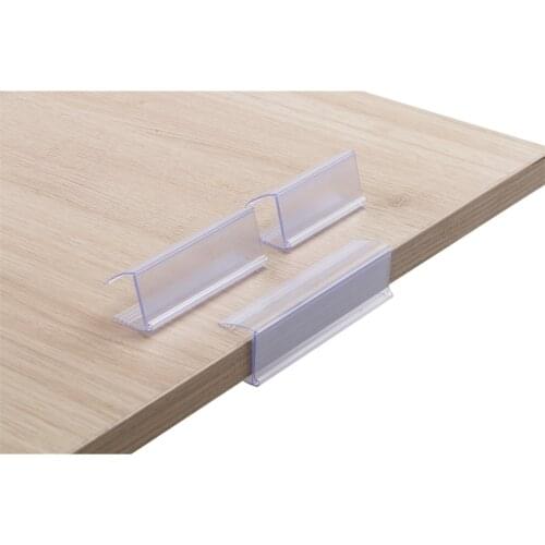 10cm x 2.25cm Retail Shelf Talkers Price Tag Price Tag Holder for Store Supermarket