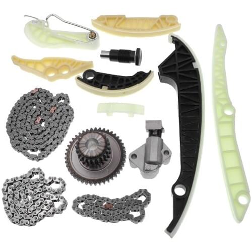 13PCS Car Timing Chain Tensioner Guide Raile Kit For Audi A4 A6 VW Jetta Passat Skoda Seat 2.0T 06K109467K 06H109467N 06H109507N