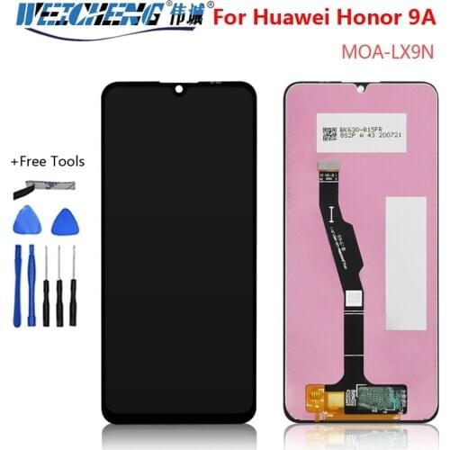 For 6.3" Huawei Honor 9A LCD Display Touch Screen Assembly With Frame LCD For Honor 9A MOA-LX9N LCD Enjoy 10E LCD