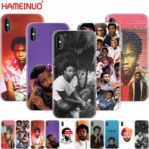 HAMEINUO Childish Gambino cell phone Cover case for iphone X 8 7 6 4 4s 5 5s SE 5c 6s plus