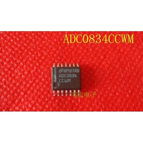 Delivery.ADC0834CCWM ADC0834CIWM ADC0832CCWM SOP14 Free shot