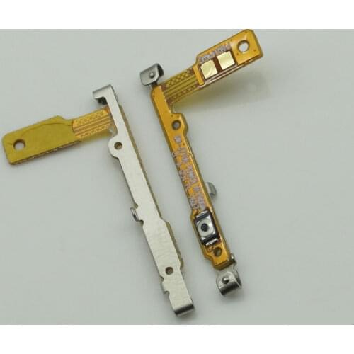 For Samsung Galaxy J5 2016 J510 J510F J7 2016 J710 J710F Power ON OFF Button Key Flex Cable Ribbon with metal parts