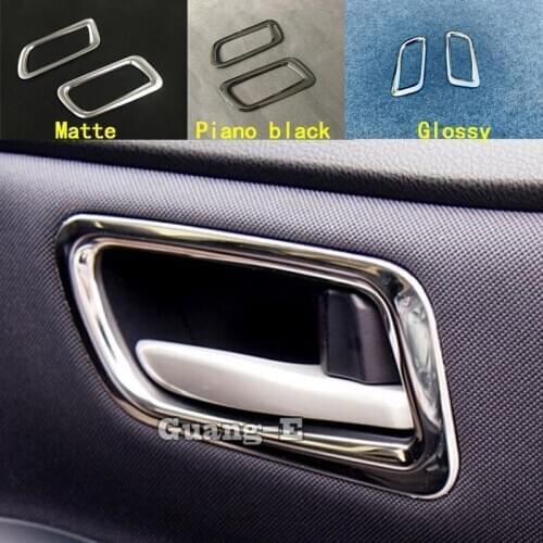 Car Sticker Cover Detector Trim Car Door Inner Built Handle Bowl Armres For Toyota Noah Voxy 80 Series 2014 2015 2016 2017 2018