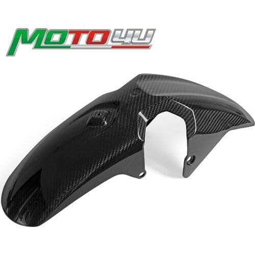 Real Carbon Fiber Front Fender Mudguard Hugger 100% Twill Motorcycle Accessories For YAMAHA MT-07 MT07 MT 07 2018 2019 2020