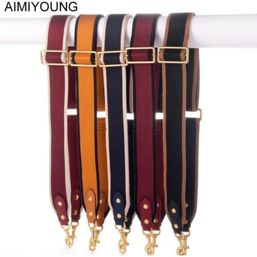 AIMIYOUNG Bag Strap Handbag Belt Wide Shoulder Bag Strap Replacement Strap Accessory Bag Part Adjustable Belt For Bags 120cm