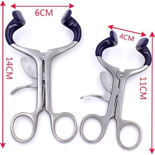 Dental Cheek Lip Retractor Stainless Steel Mouth Opener Cheek Expander Orthodontic Dentist Tools Oral examination equipment