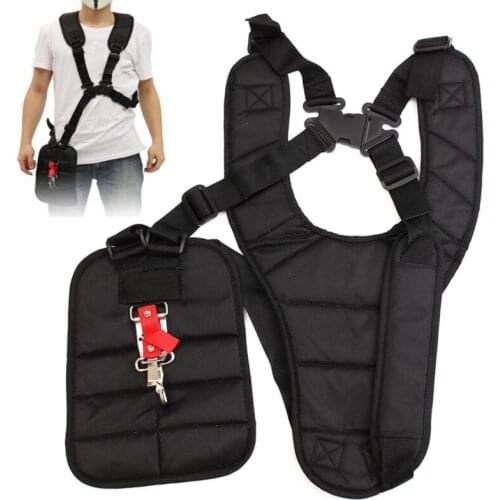 Universal Trimmer Adjustable Double Shoulder Harness Strap Y-Shaped Garden Lawn Mower Belt Lawn Mower Shoulder Strap