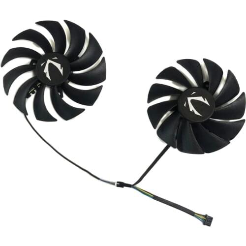 2pcs/Set 95MM+85MM ZT-A30700E-10P GPU VGA Cooler Fan For ZOTAC GAMING GeForce RTX 3070 Twin Edge,Replace CF1010U12S+CF9015H12S