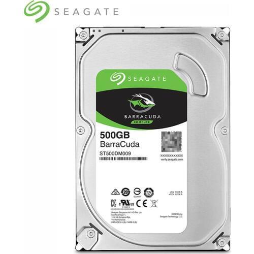 Seagate ST500DM009 500GB 3.5'' inch Internal hdd hard disk drive For Desktop PC Computer SATA 6Gb/s 7200RPM disco duro interno