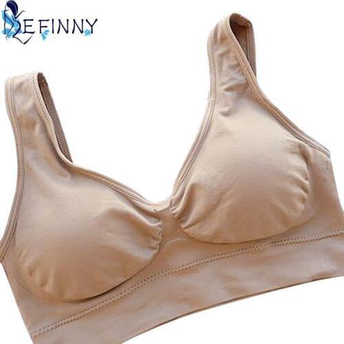 2020 Lady Shakeproof Stretch Vest Bras Tops Underwear Women Seamless Slim Casual Push Up Breathable Absorb Sweat Shapewear Bra
