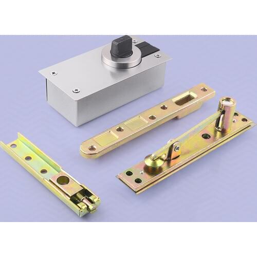DHL Shipping 10Sets Heavy Duty Door Pivot Hinges 360 Degree Rotation Install Up and Down Load Bearing 400KG