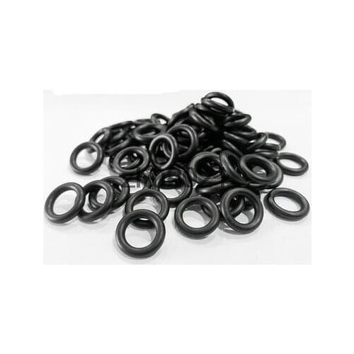 100Pcs Black O-Ring Sealing Rubber Ring Gaskets Washers 20/21/22/23/24/25/26/27/28/29/30 x1.5mm for Water Oil Fuel Fluid
